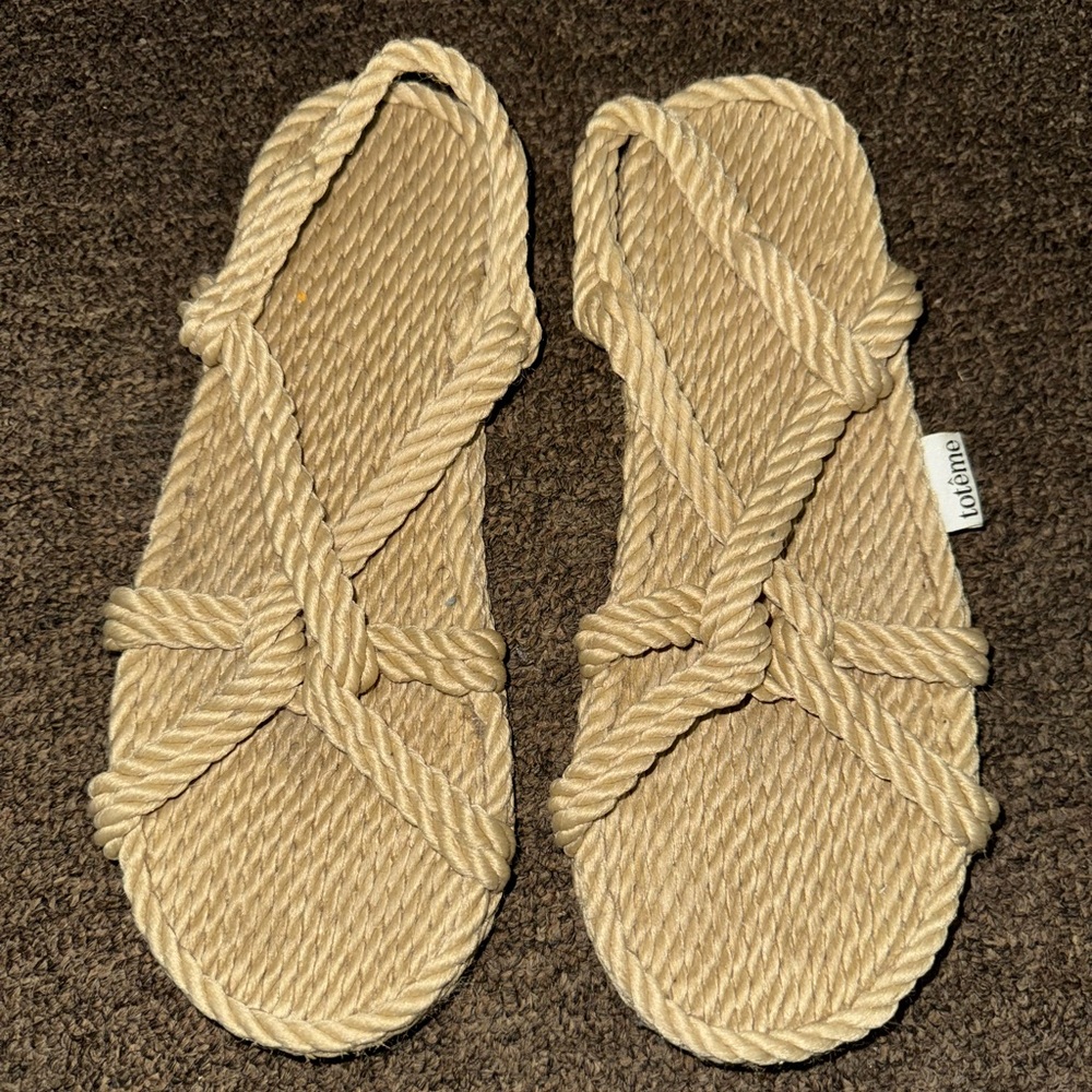 Totême rope sandal